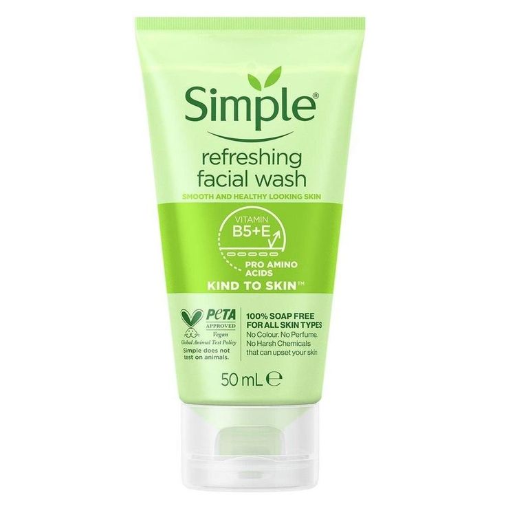 Simple Refreshing Facial Wash