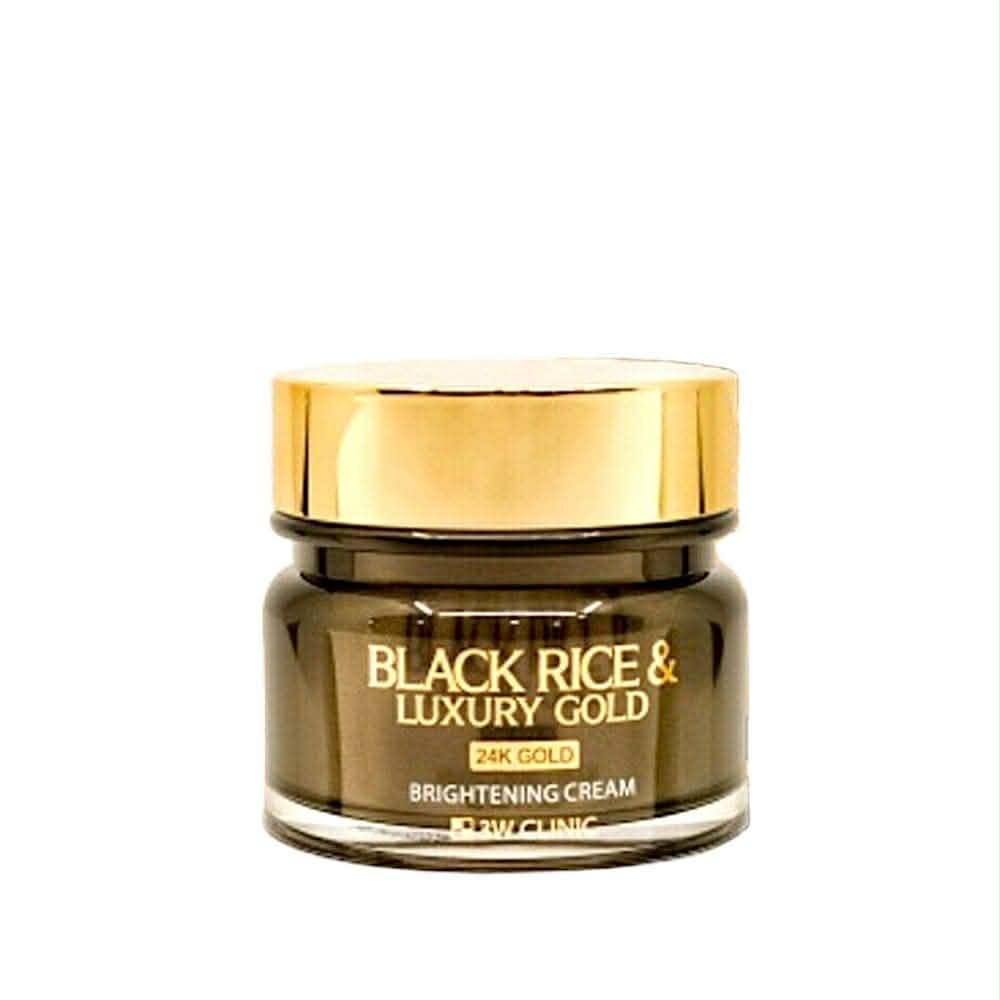 3W Clinic Black Rice & Luxury Gold Brightening Cream