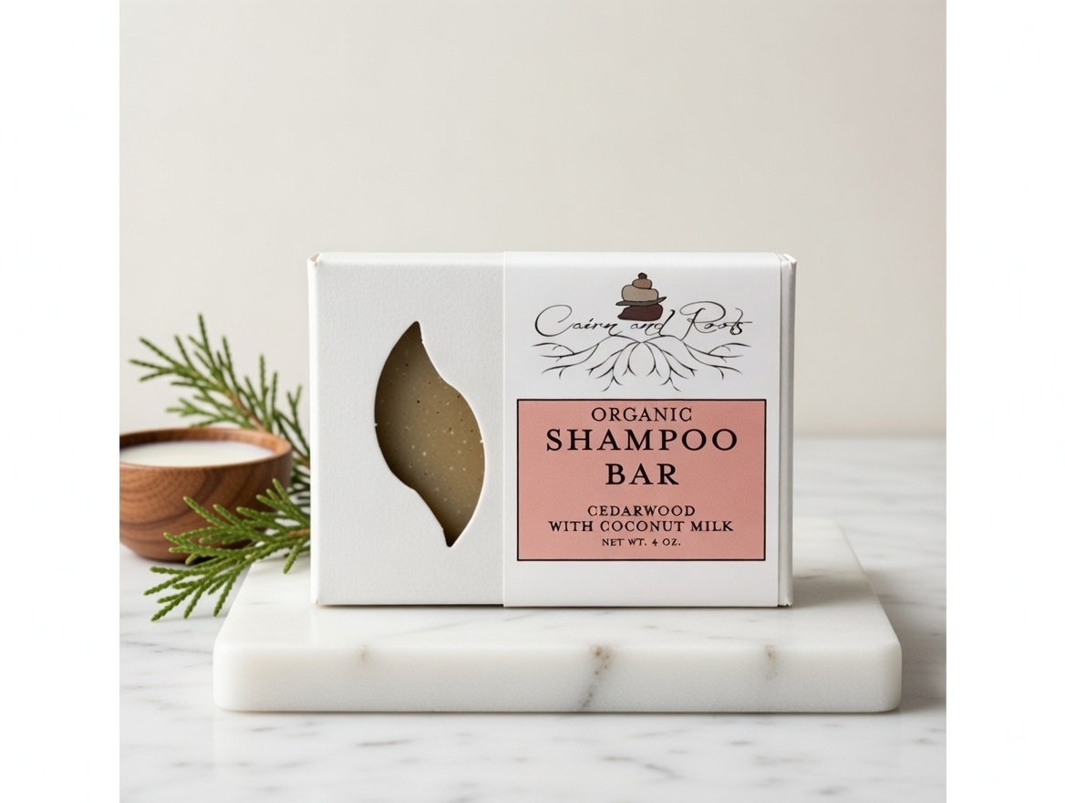 Cedarwood Shampoo Bar with Coconut Milk