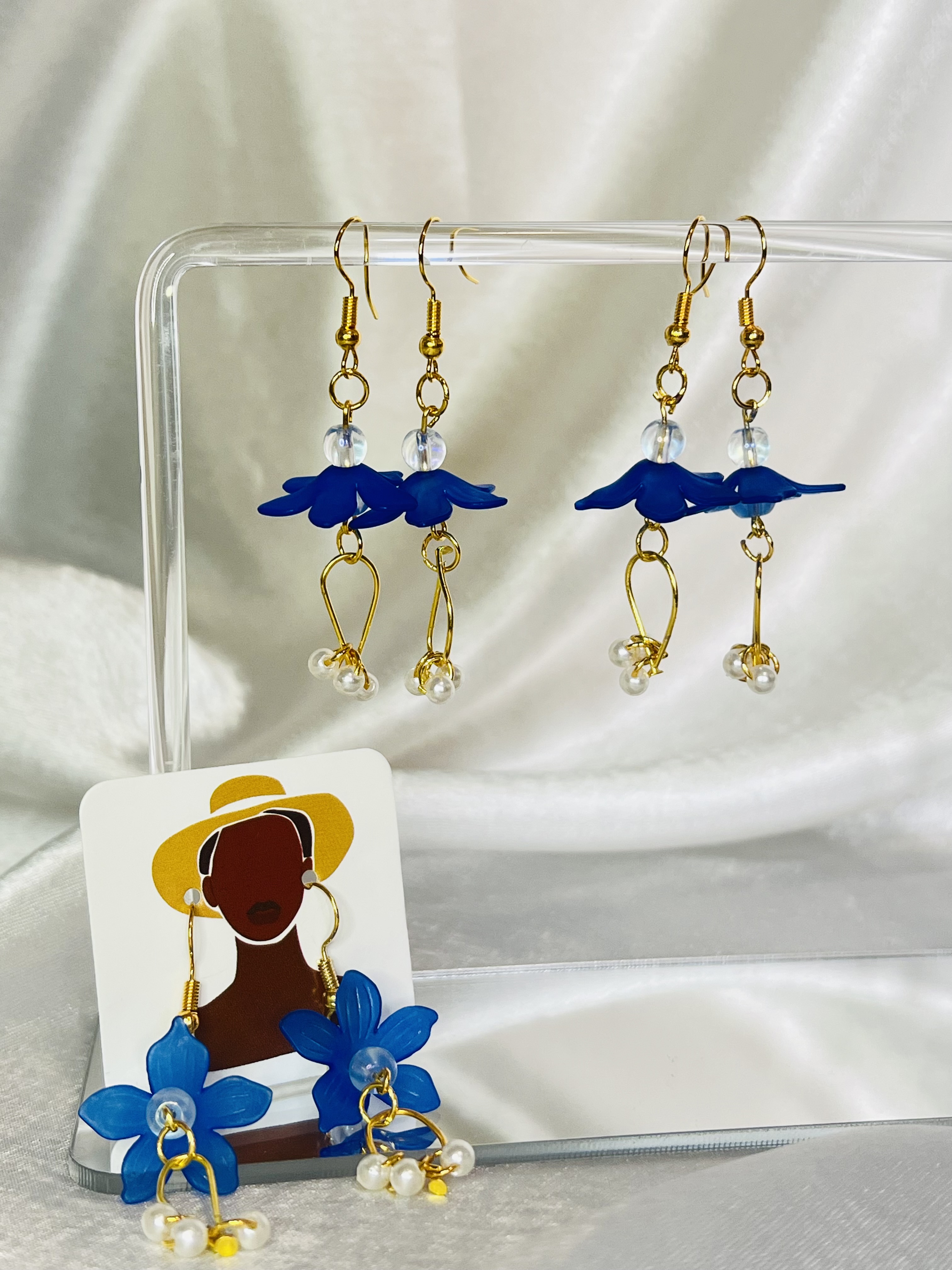 Sapphire Dangles