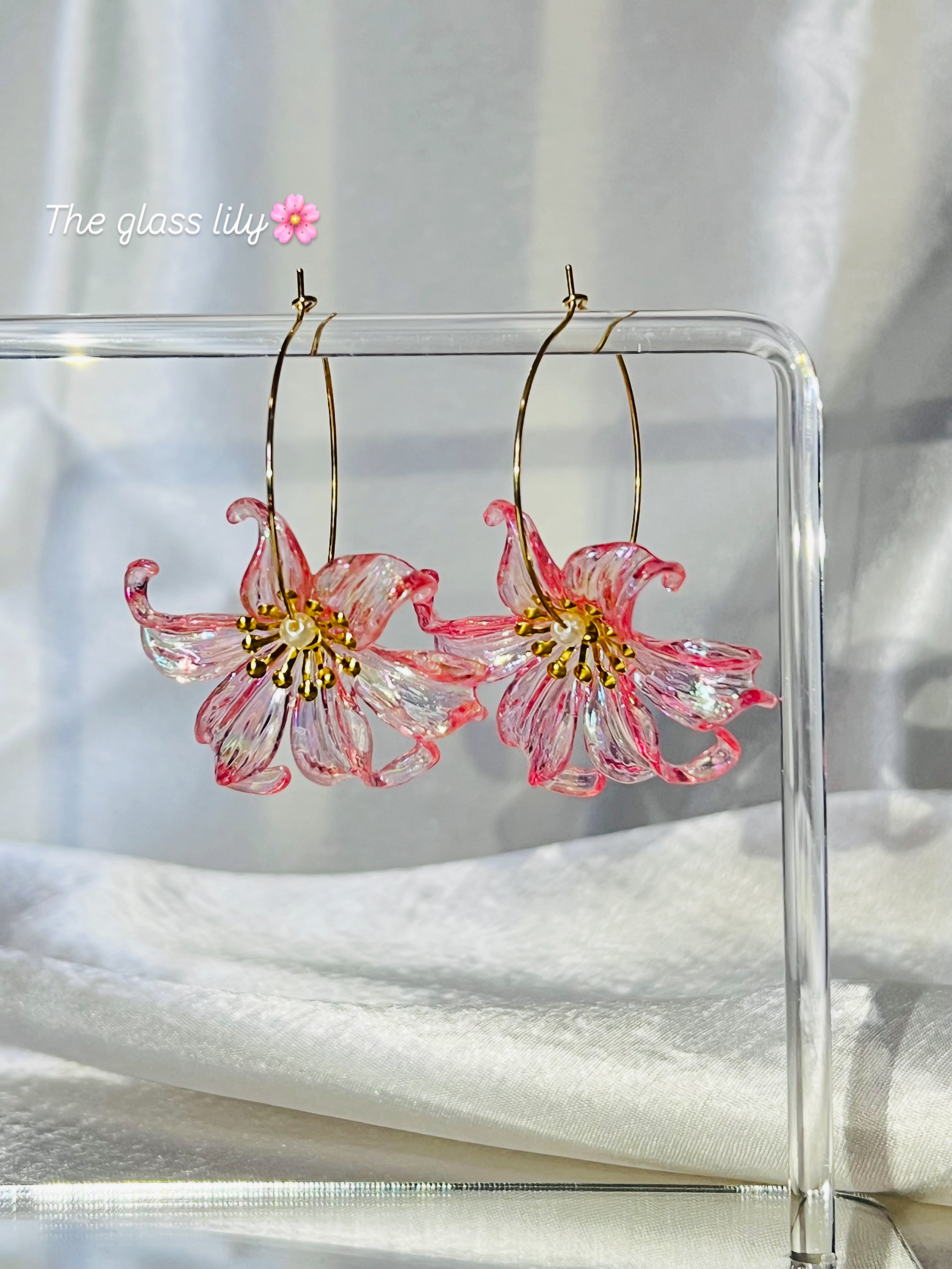The Glass Lily - Pink
