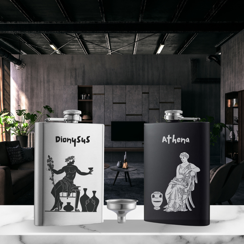 Custom Engraved Flask