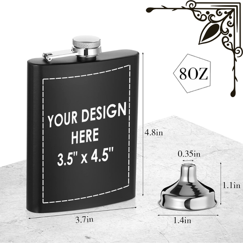 Custom Engraved Flask