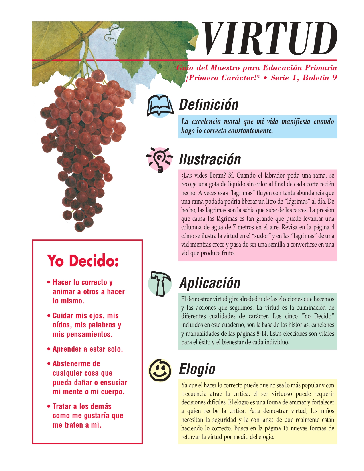Virtud | Educación | Serie 1