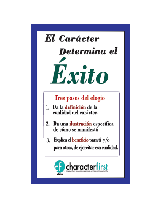 Guía de bolsillo | El Carácter Determina el Éxito 