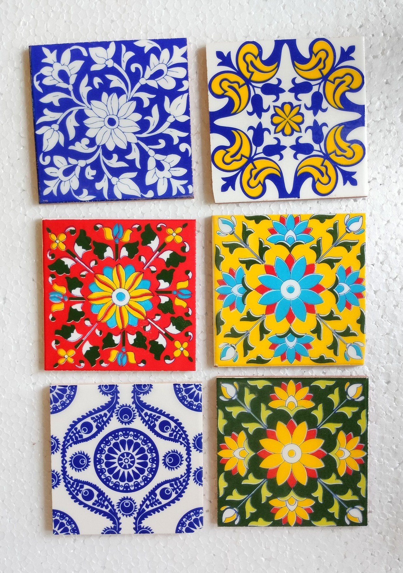Hand-painted Decorative Ceramic Tiles