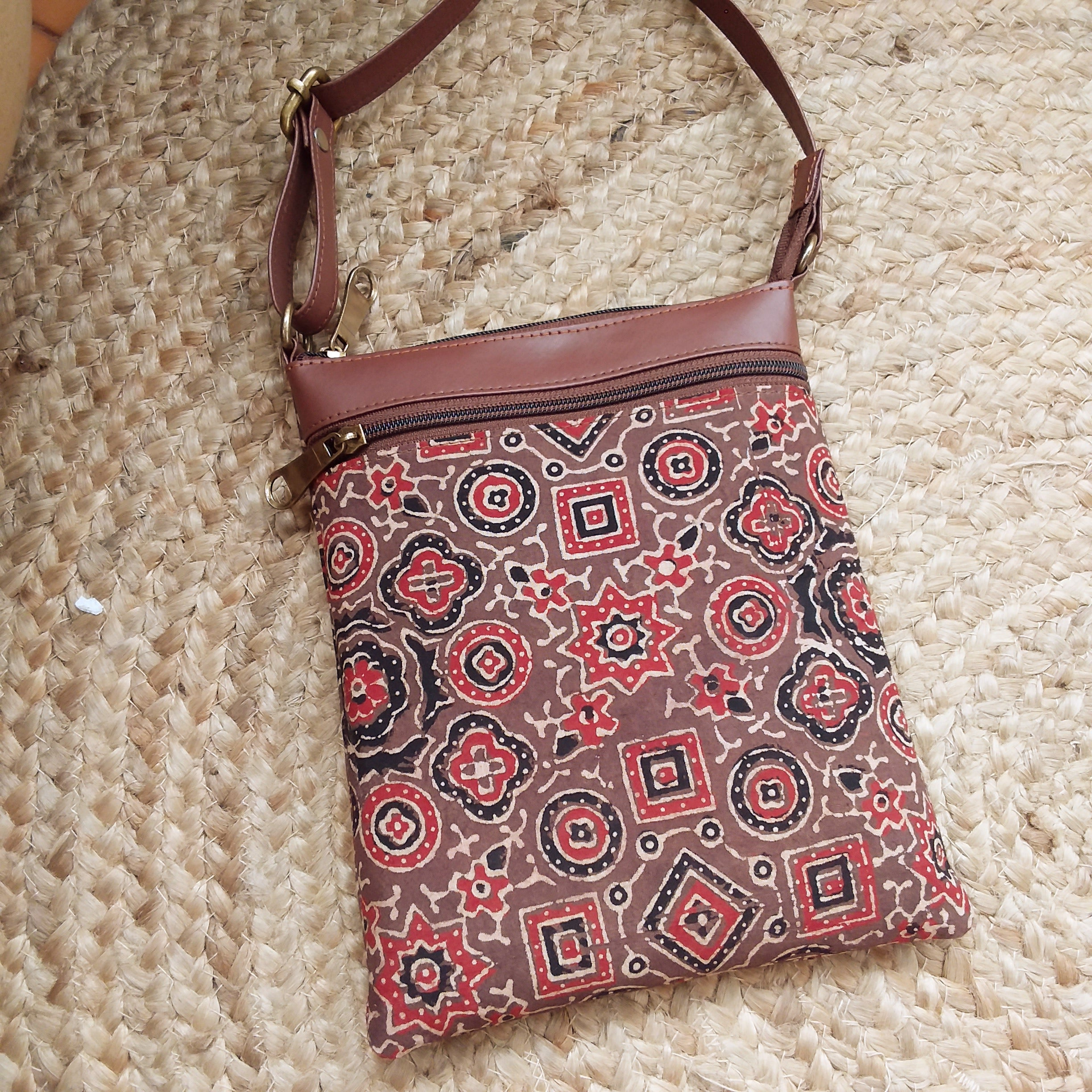 Ajrakh Small Sling Bag