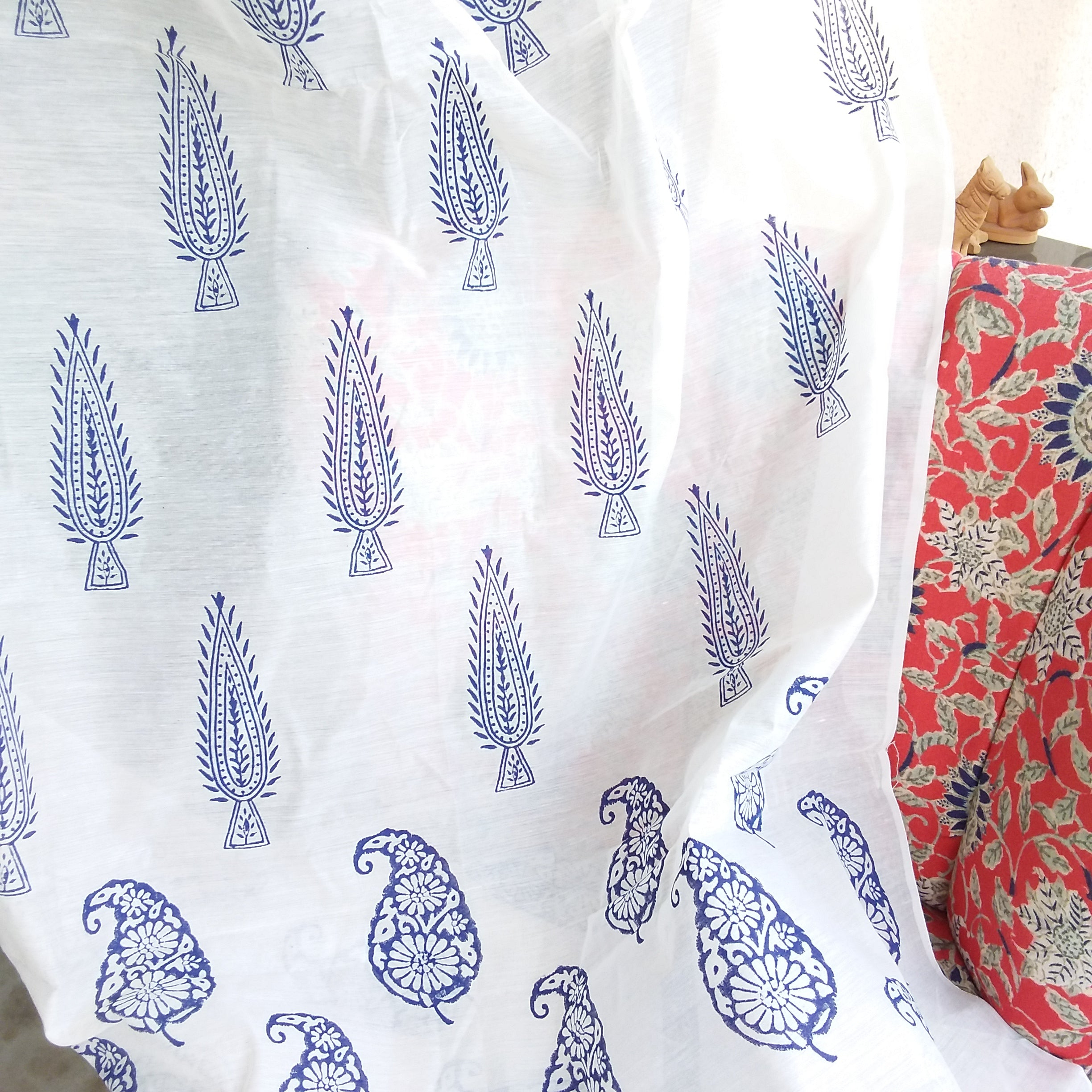 Chanderi Silk Curtains