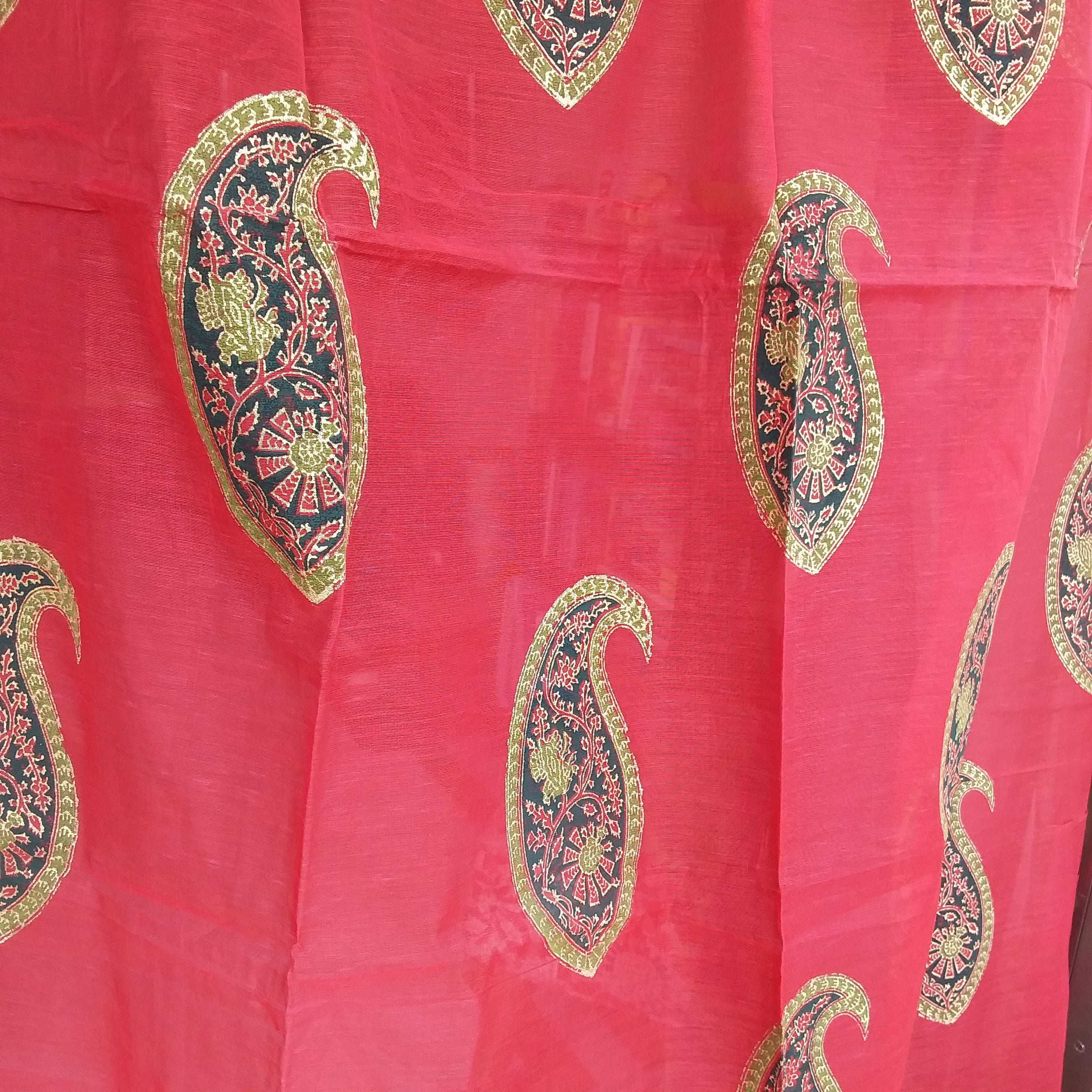 Chanderi Silk Curtains