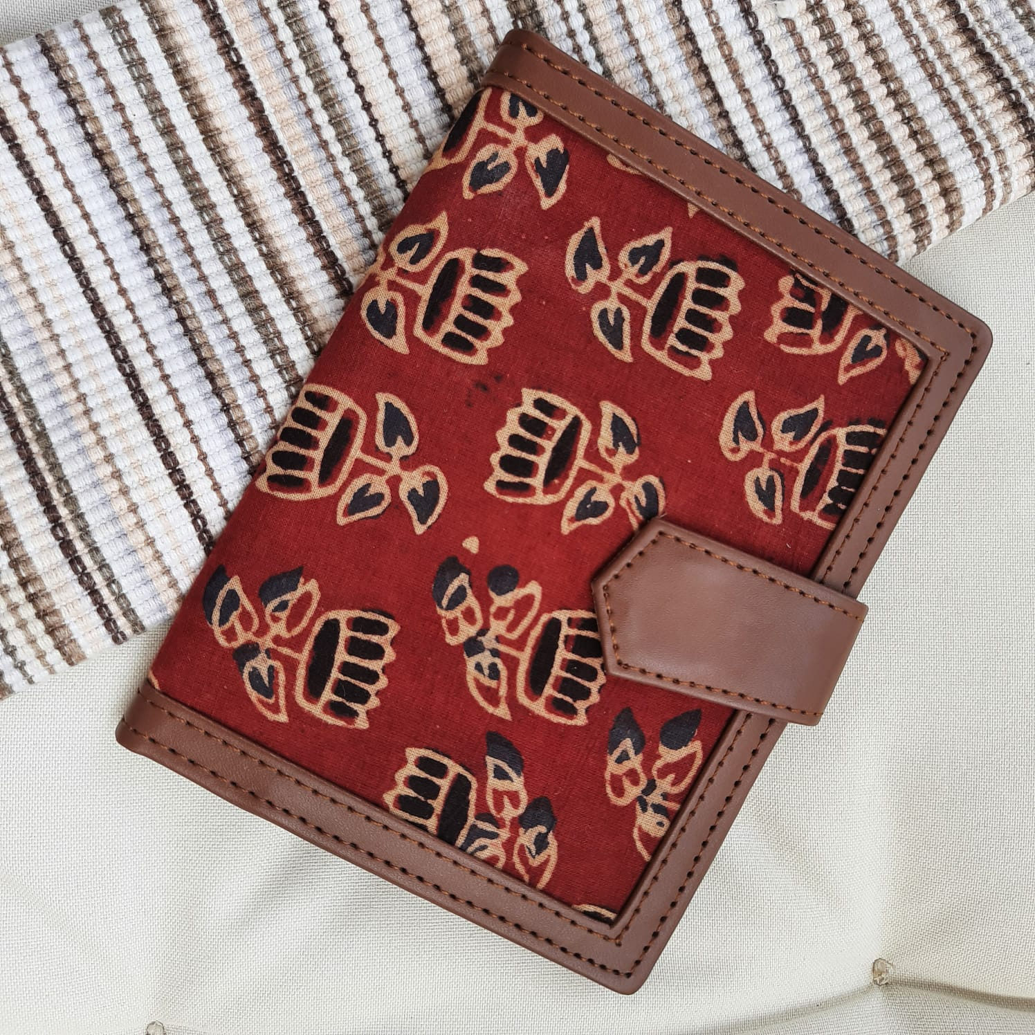 Ajrakh Travel / Passport Holder