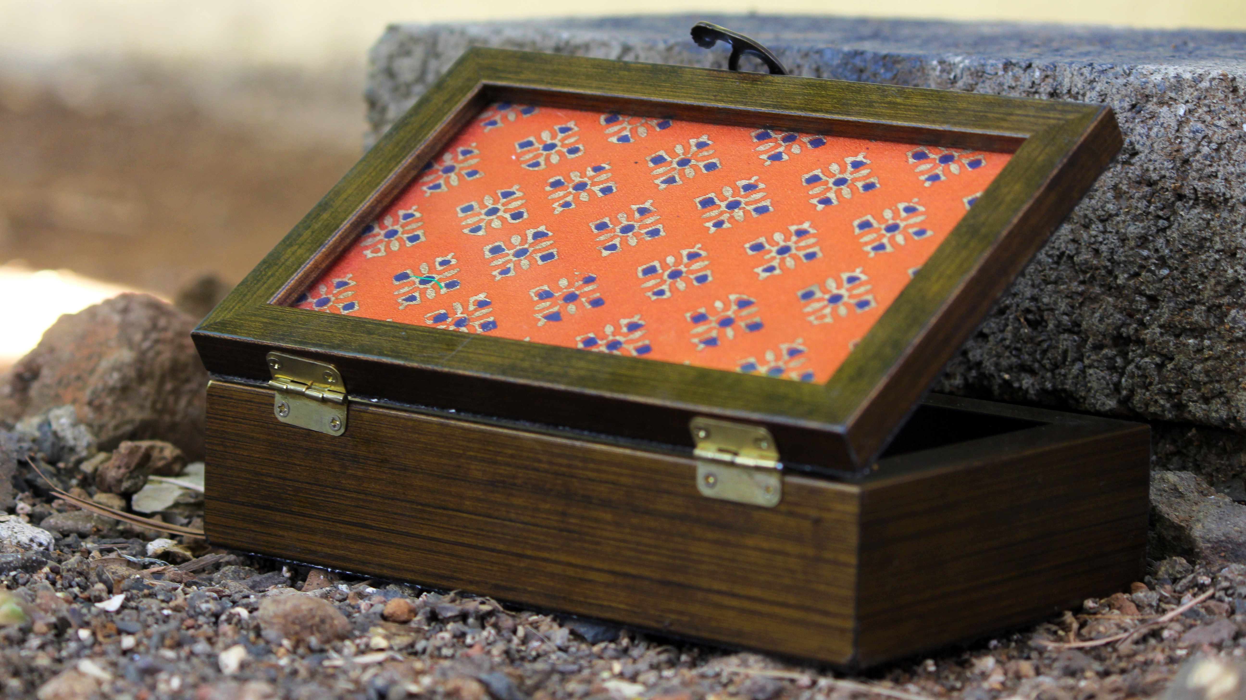 Wooden Decorative Jewelry Box