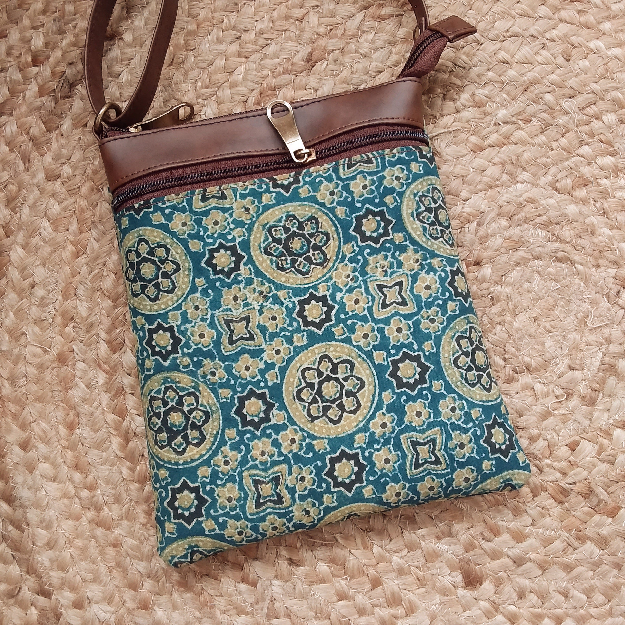 Ajrakh Small Sling Bag