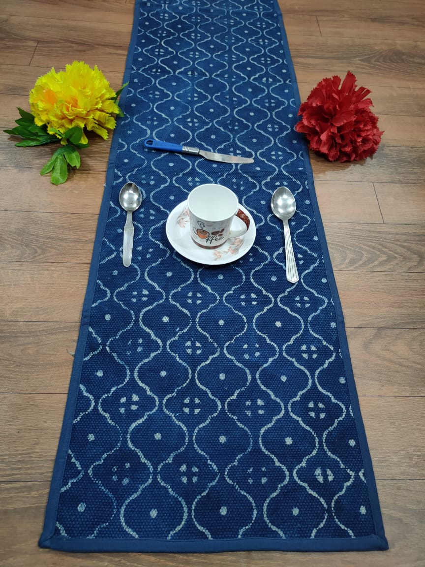 Handwoven Ikat Table Runner