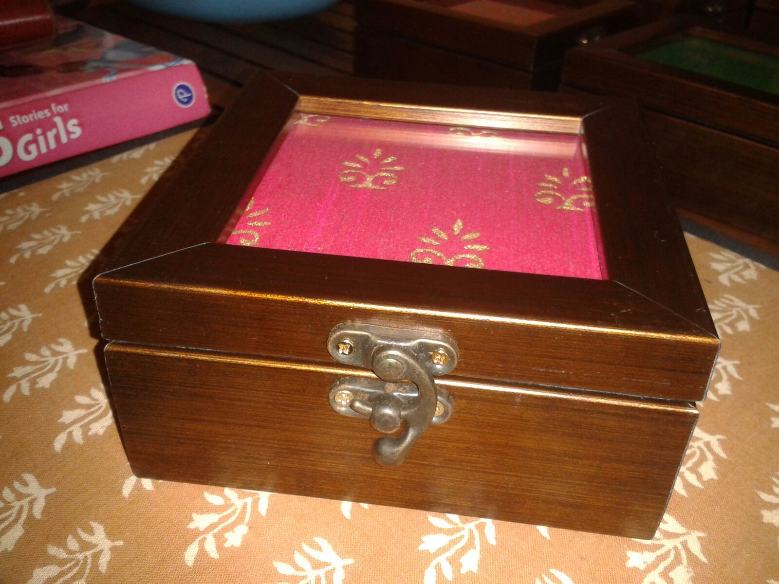 Wooden Decorative Jewelry Box