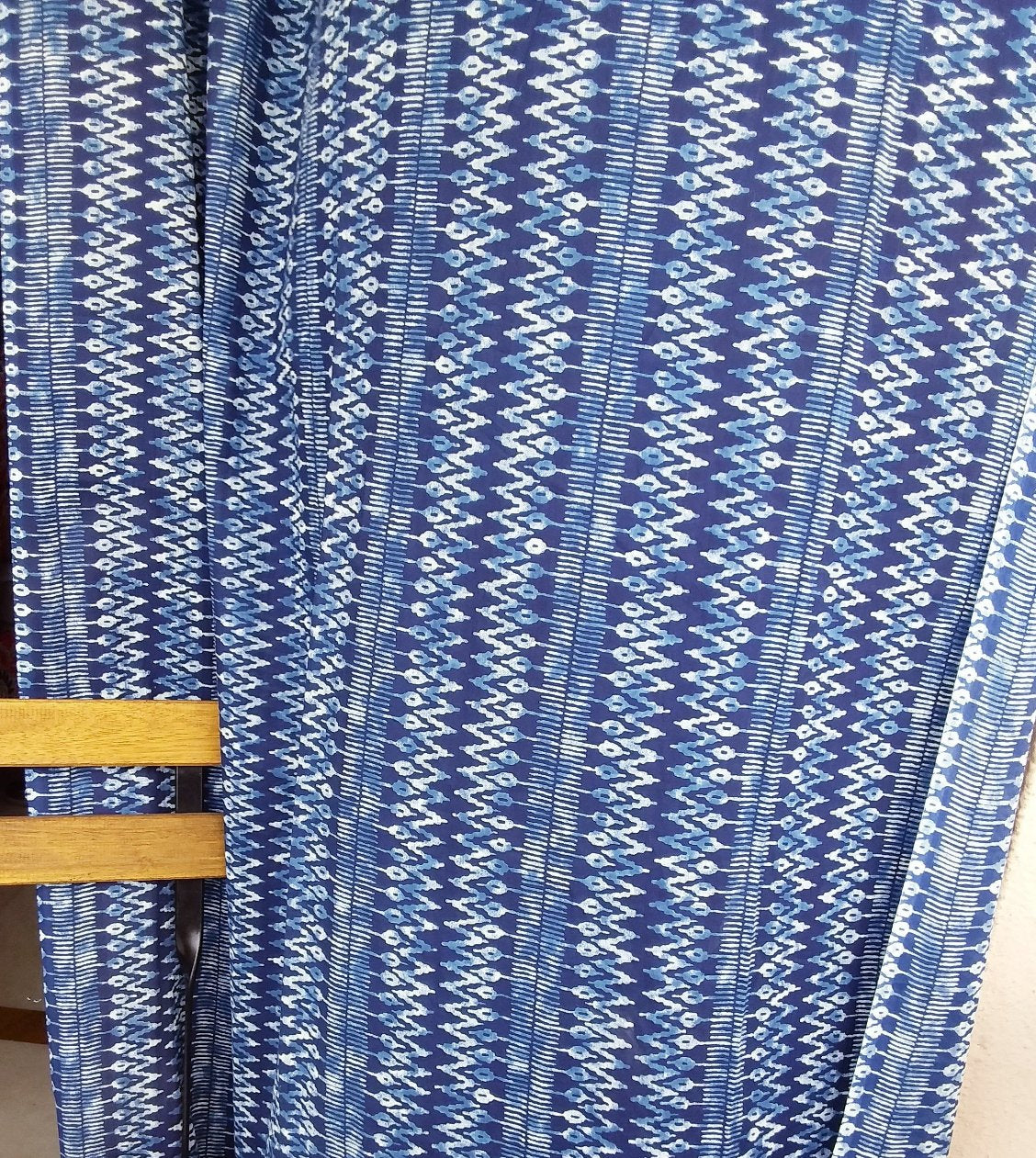 Indigo Cotton Curtain