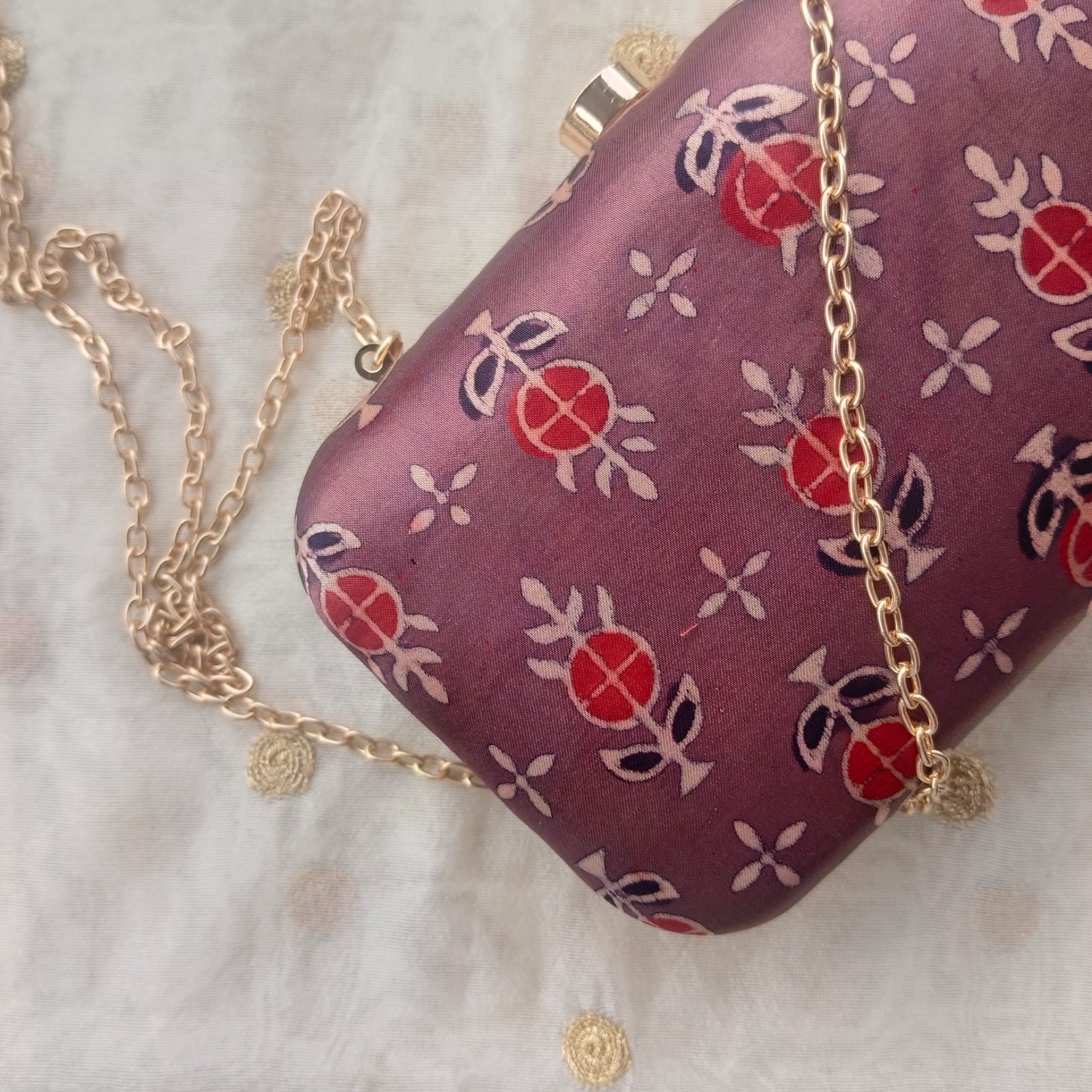 Ajrakh Modal Clutch