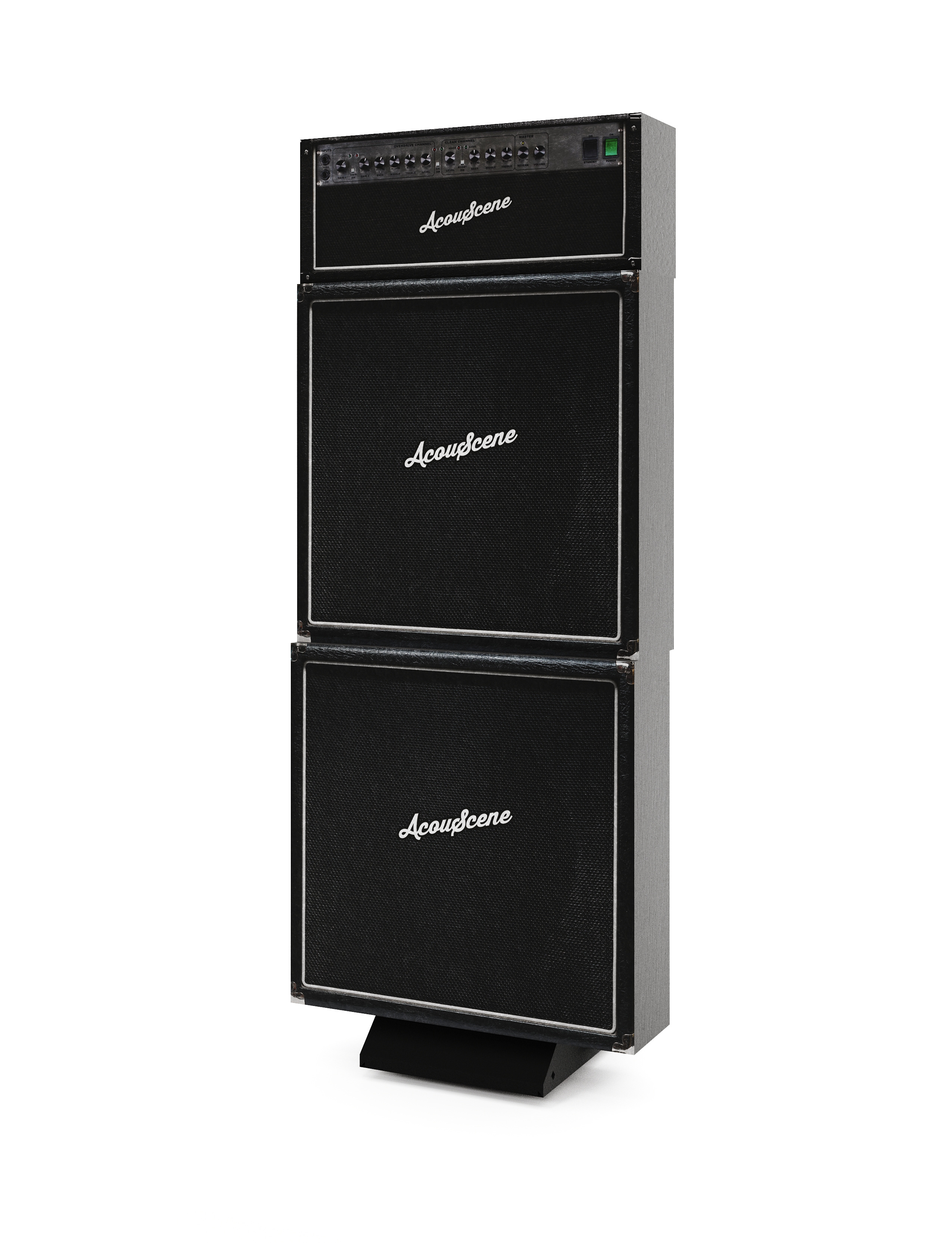 3D Faux Amplifier Walls