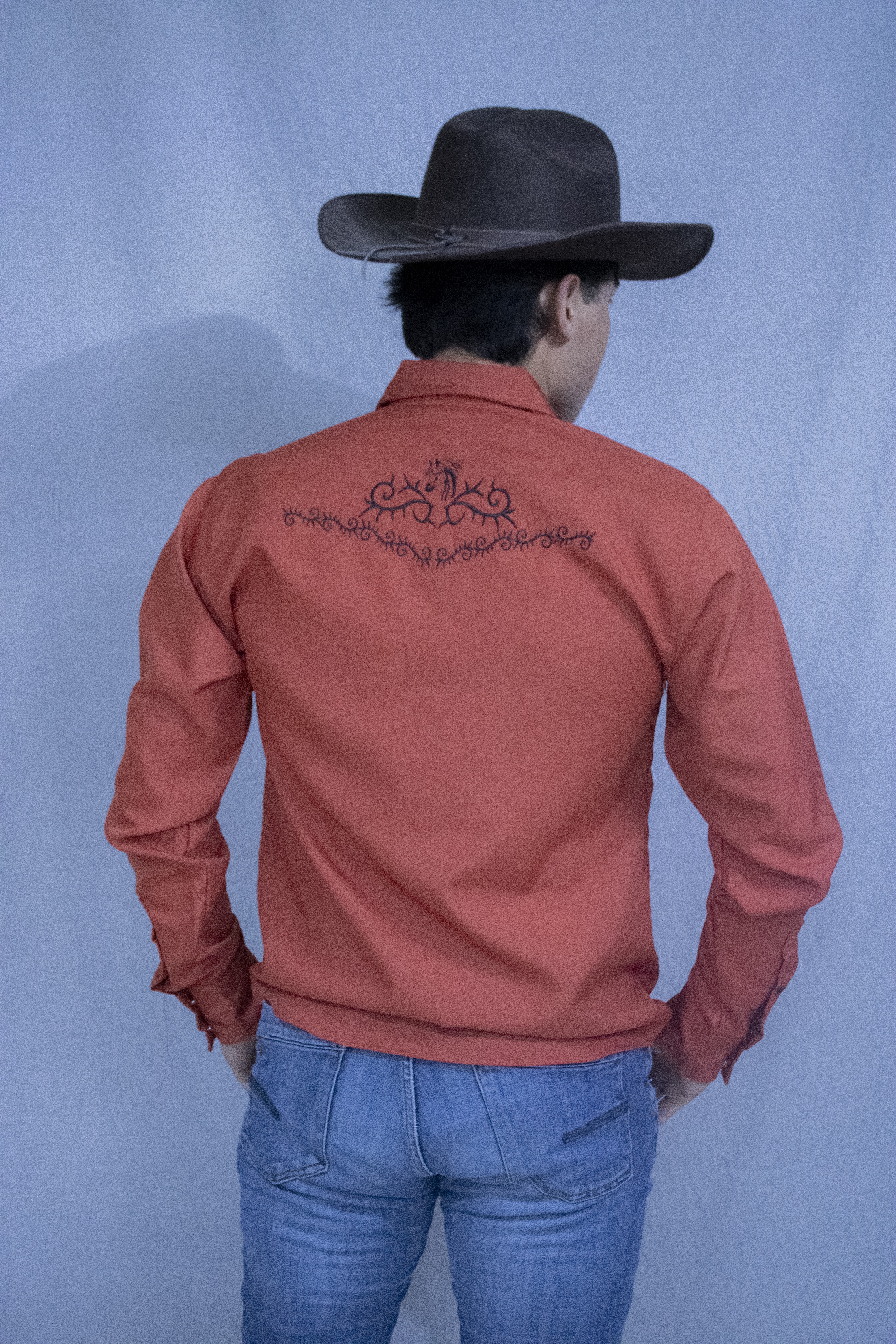 Camisa Vaquera Bordados Rancheros