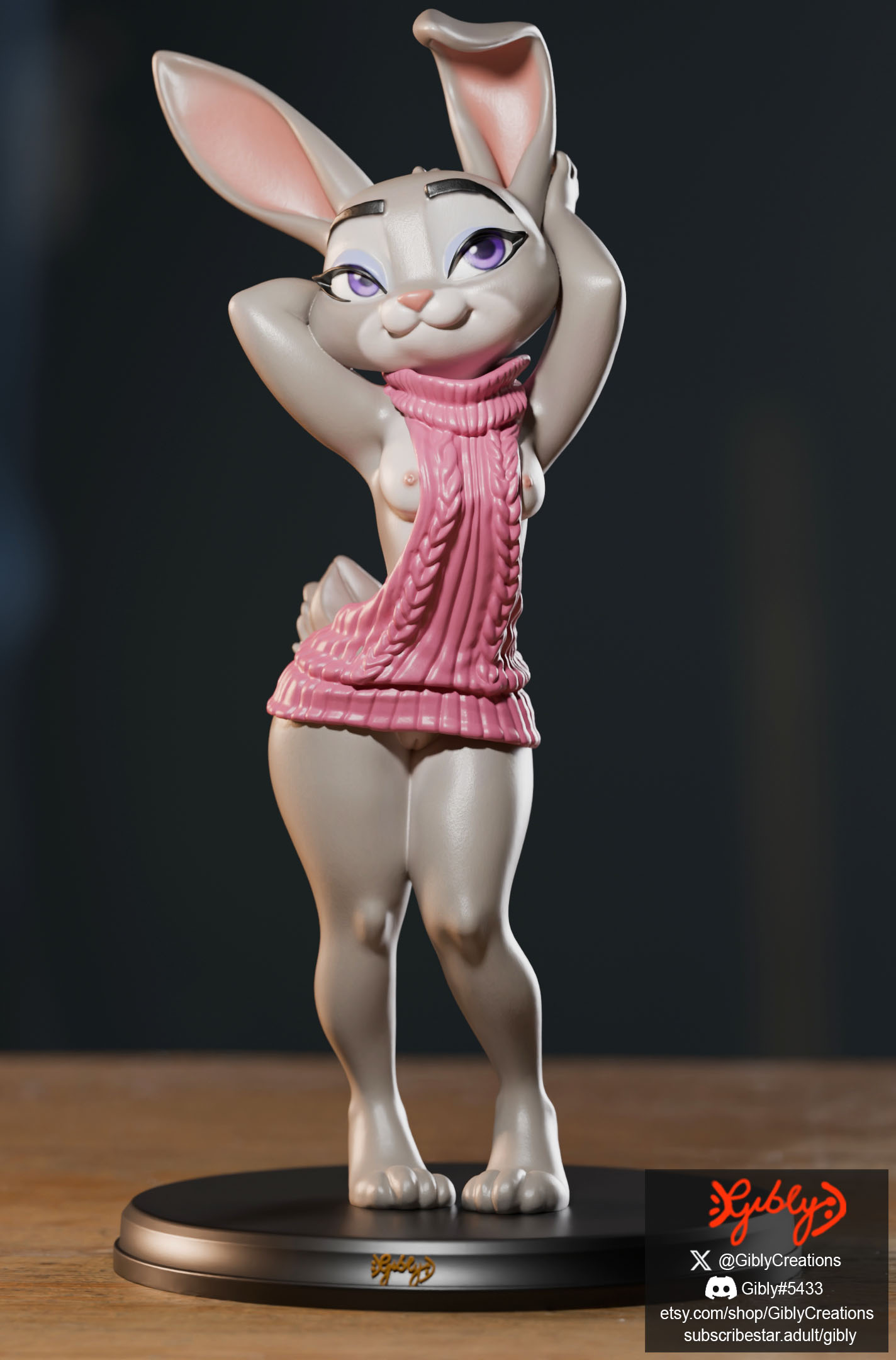 Judy Hopps Sweater 7 Inch figurine