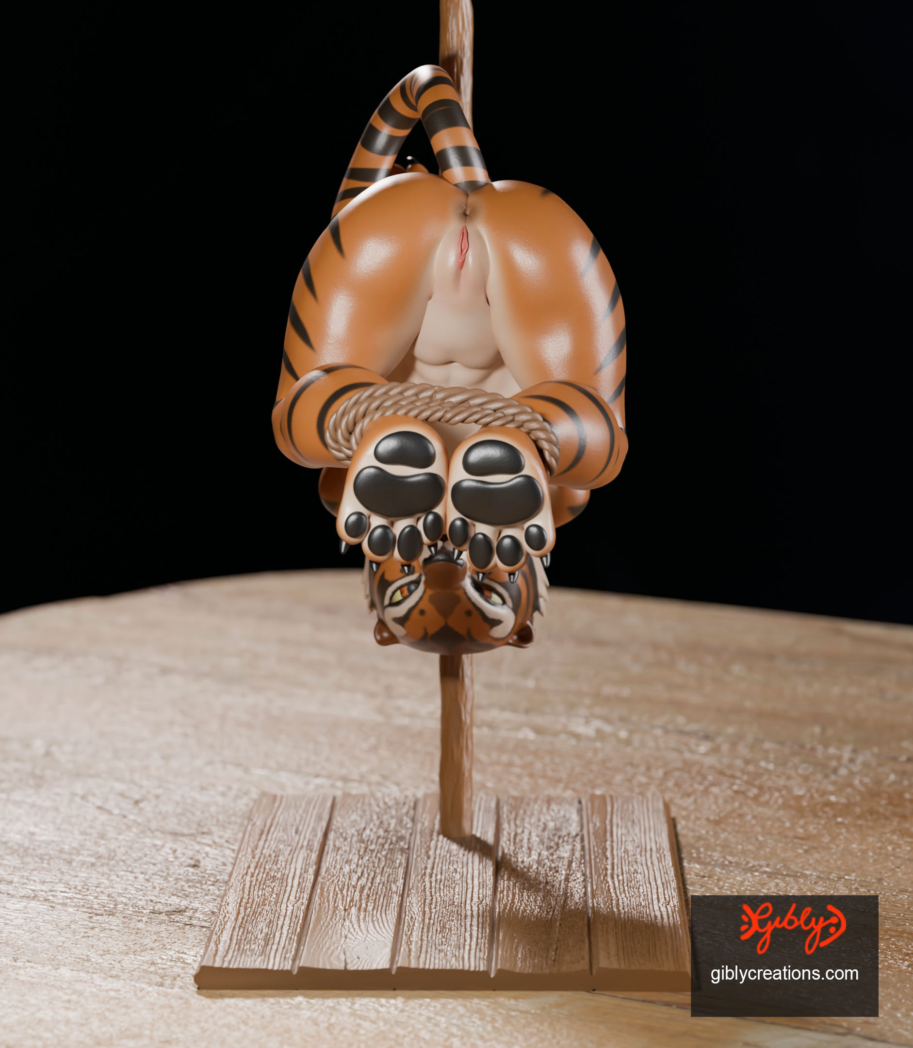 Tigress TiedUp 7 Inch figurine