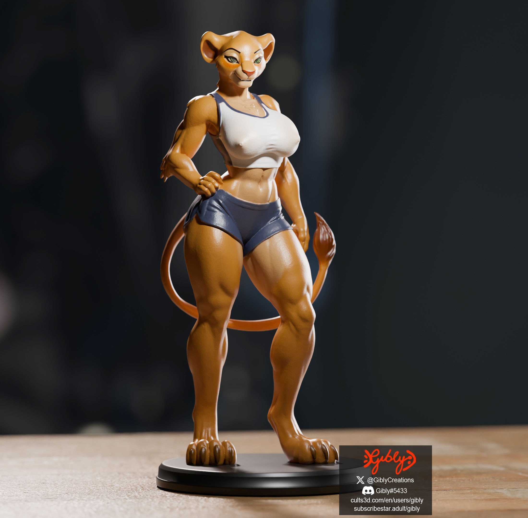Nala Gym 7 Inch figurine