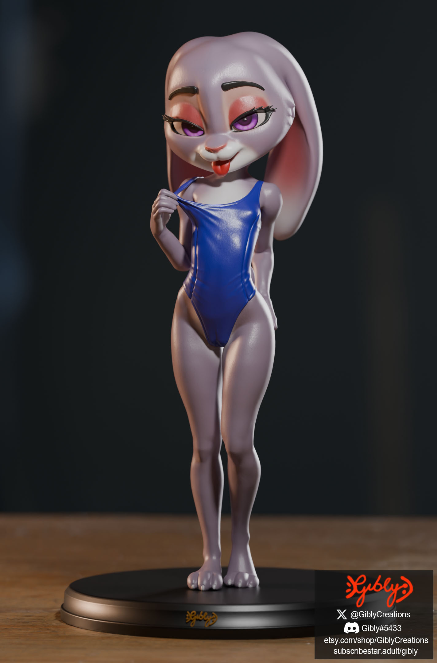 Judy Hopps Bikini 7 Inch figurine