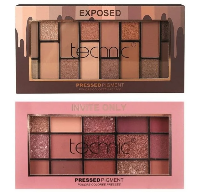 Technic Pressed Pigment Eyeshadow Palette Duo