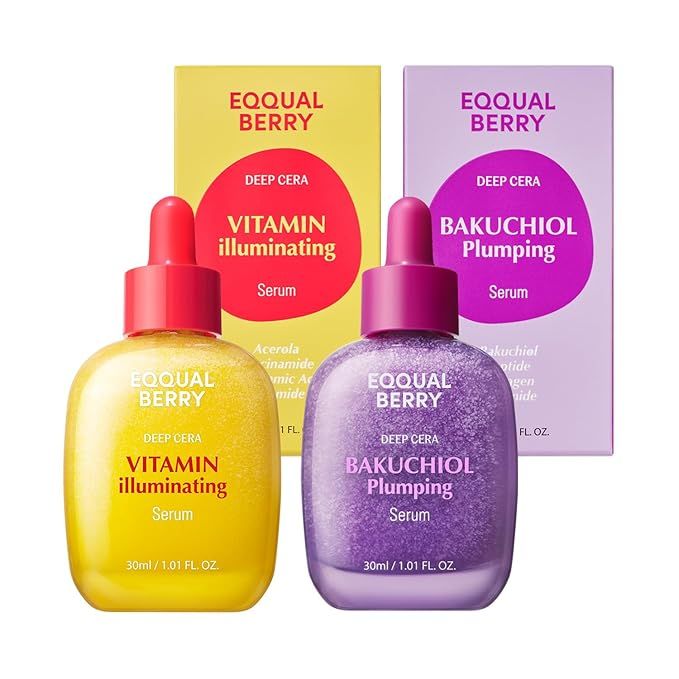 Vitamin C Illuminating Serum & Bakuchiol Plumping Serum