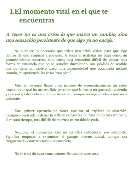 Cuaderno de trabajo interior (Conticinio I)