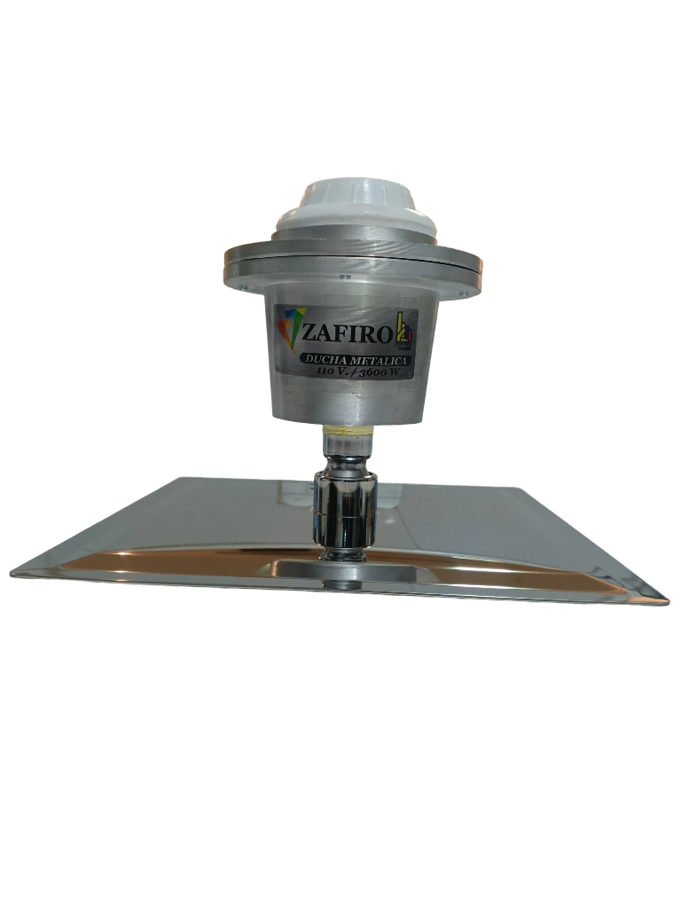 Ducha Zafiro Surtidor Cuadrado Inoxidable