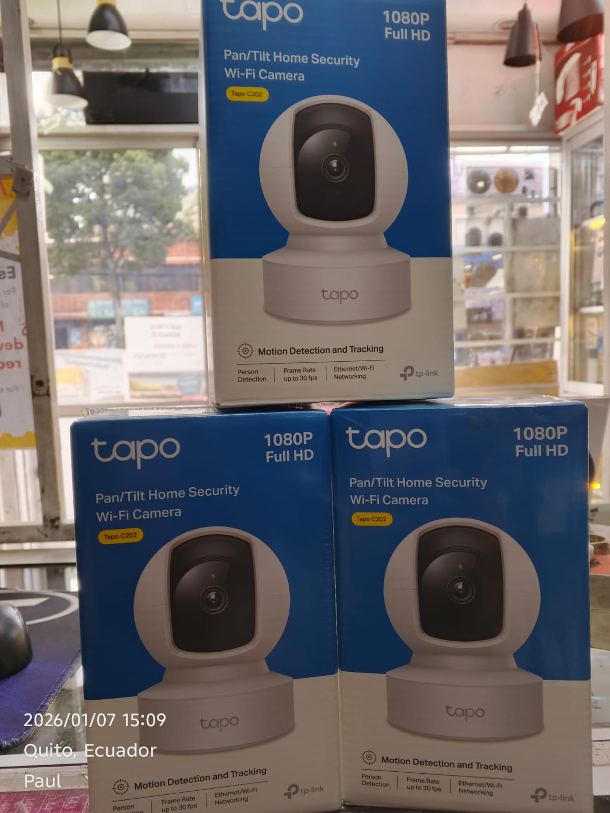 CAMARA DE SEGURIDAD TAPO C202 