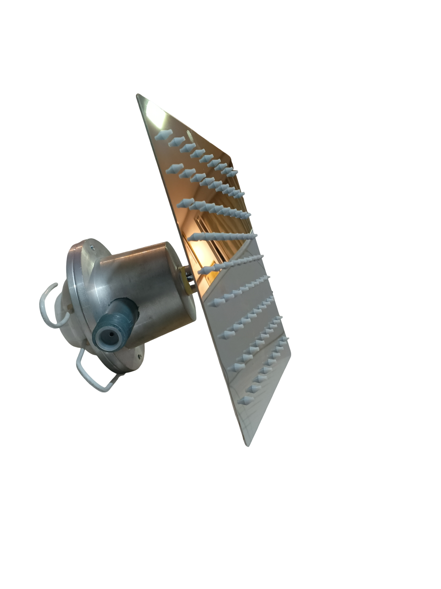 Ducha Zafiro Surtidor Cuadrado Inoxidable