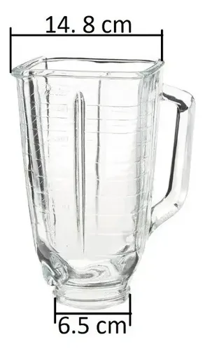 VASO DE LICUADORA DE VIDRIO ORIGINAL