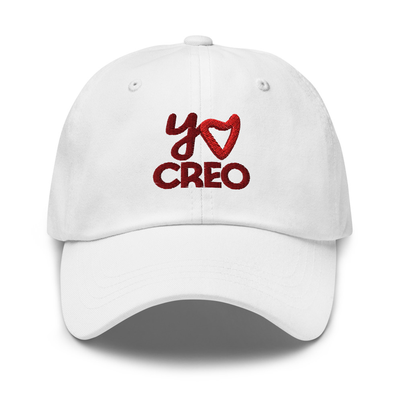 Gorra Yo Creo Bordada