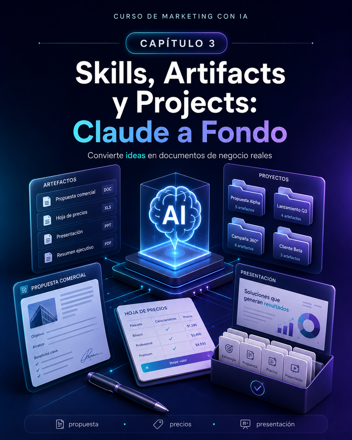CAPÍTULO 3. Skills, Artifacts y Projects: Claude a Fondo