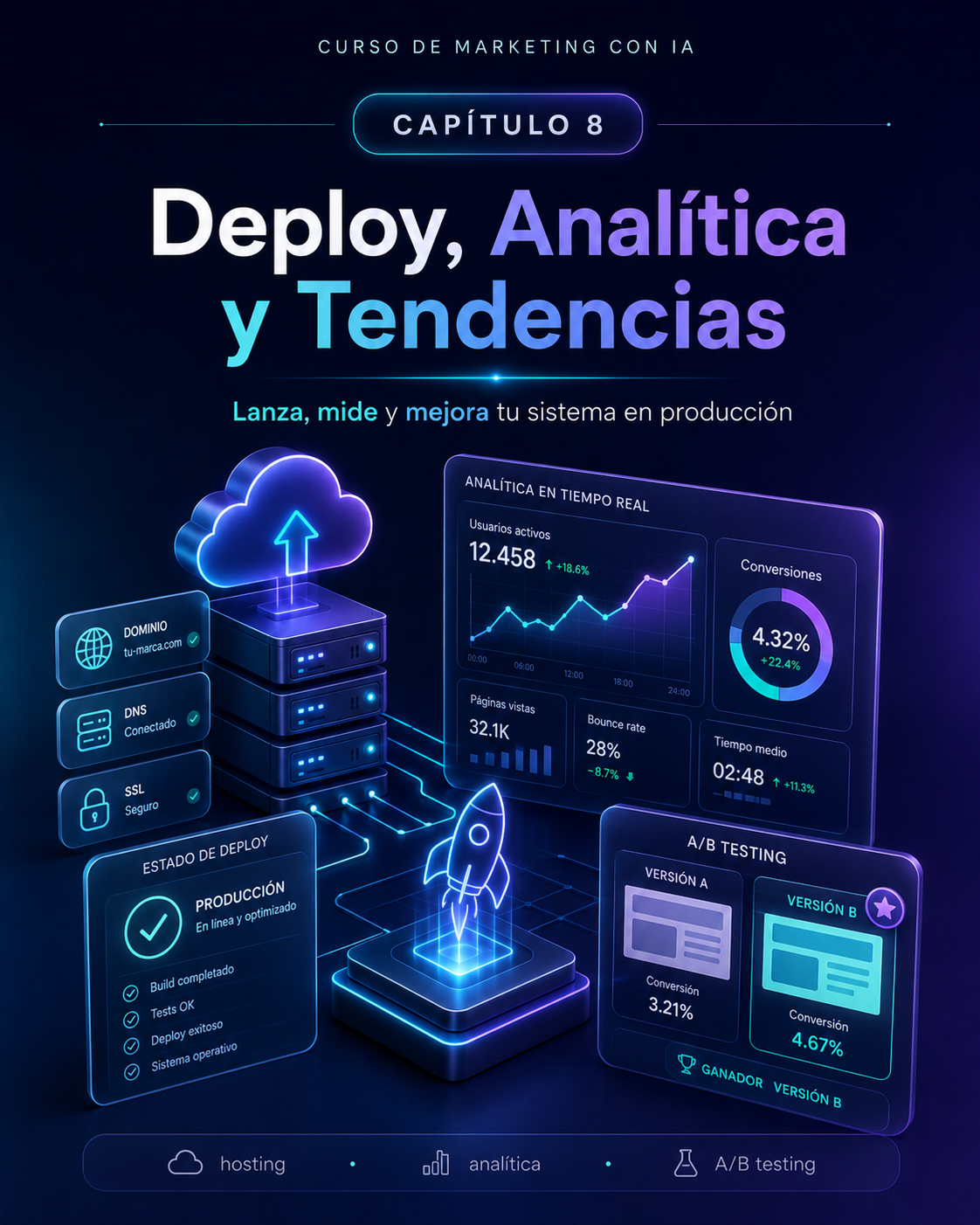 CAPÍTULO 8. Deploy, Analítica y Tendencias