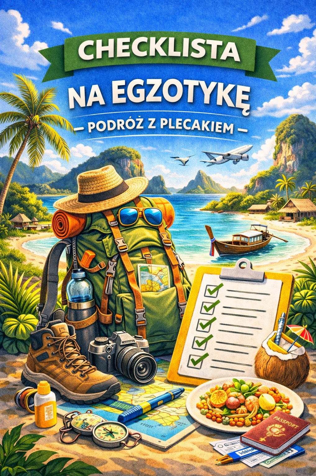 CHECKLISTA NA EGZOTYKĘ Z PLECAKIEM