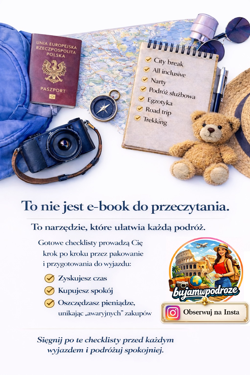 CHECKLISTA NA CITY BREAK