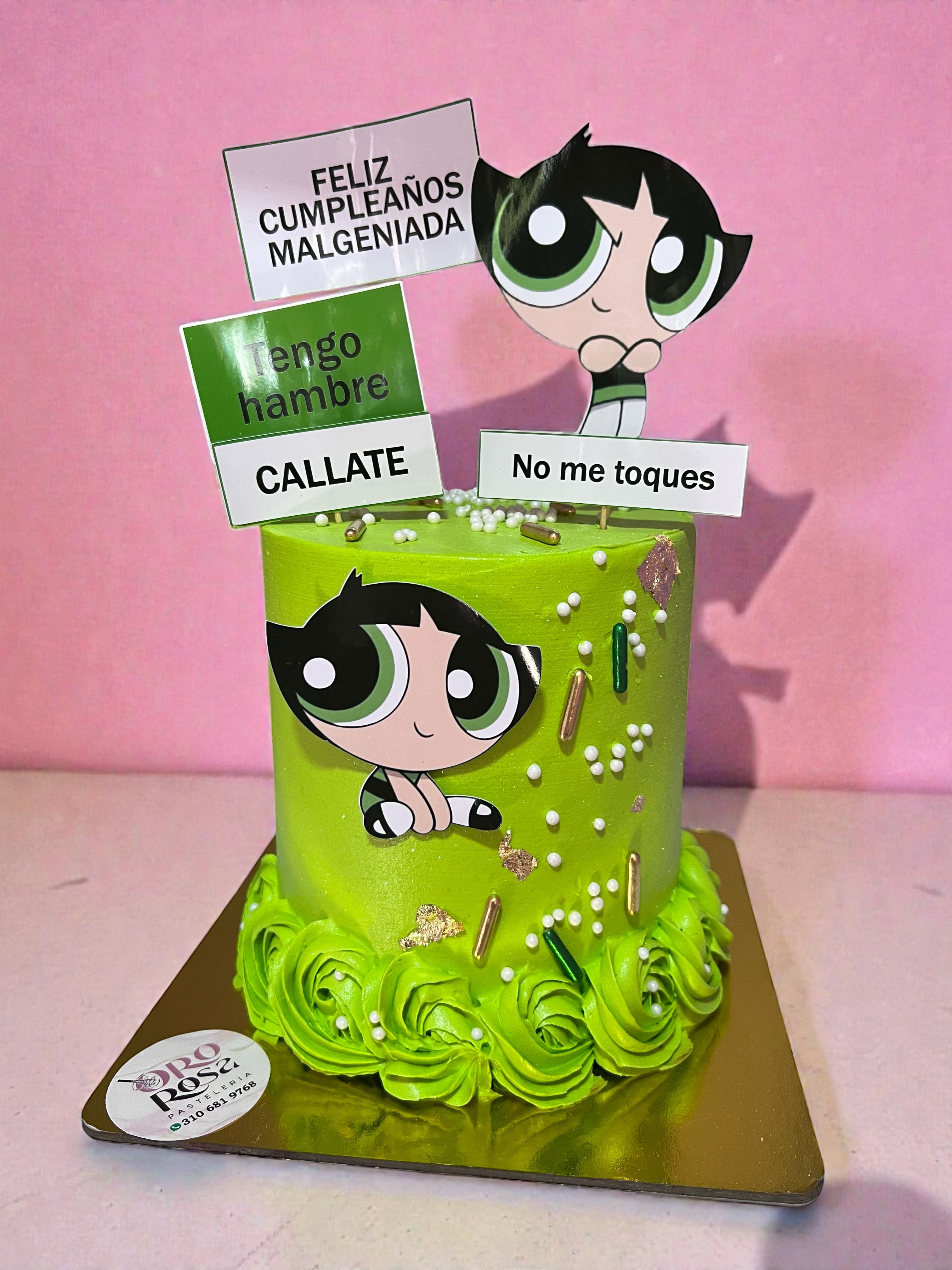 Pastel Bellota/Chicas Superpoderosas