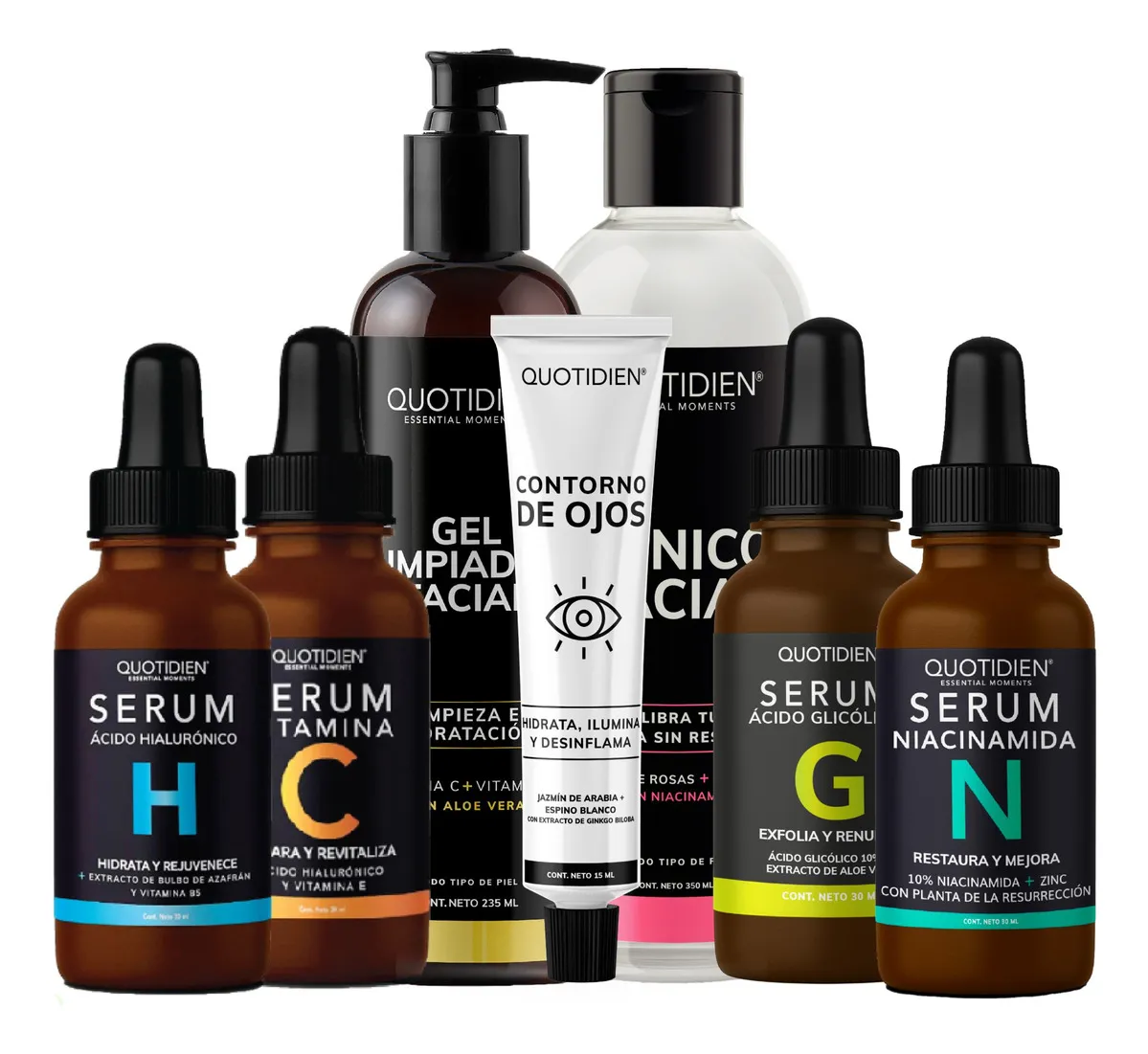 Kit Completo Esencial de Skincare