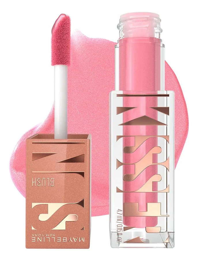 Blush líquido Sunkisser, Rubor con Vitamina E, broncea e ilumina,