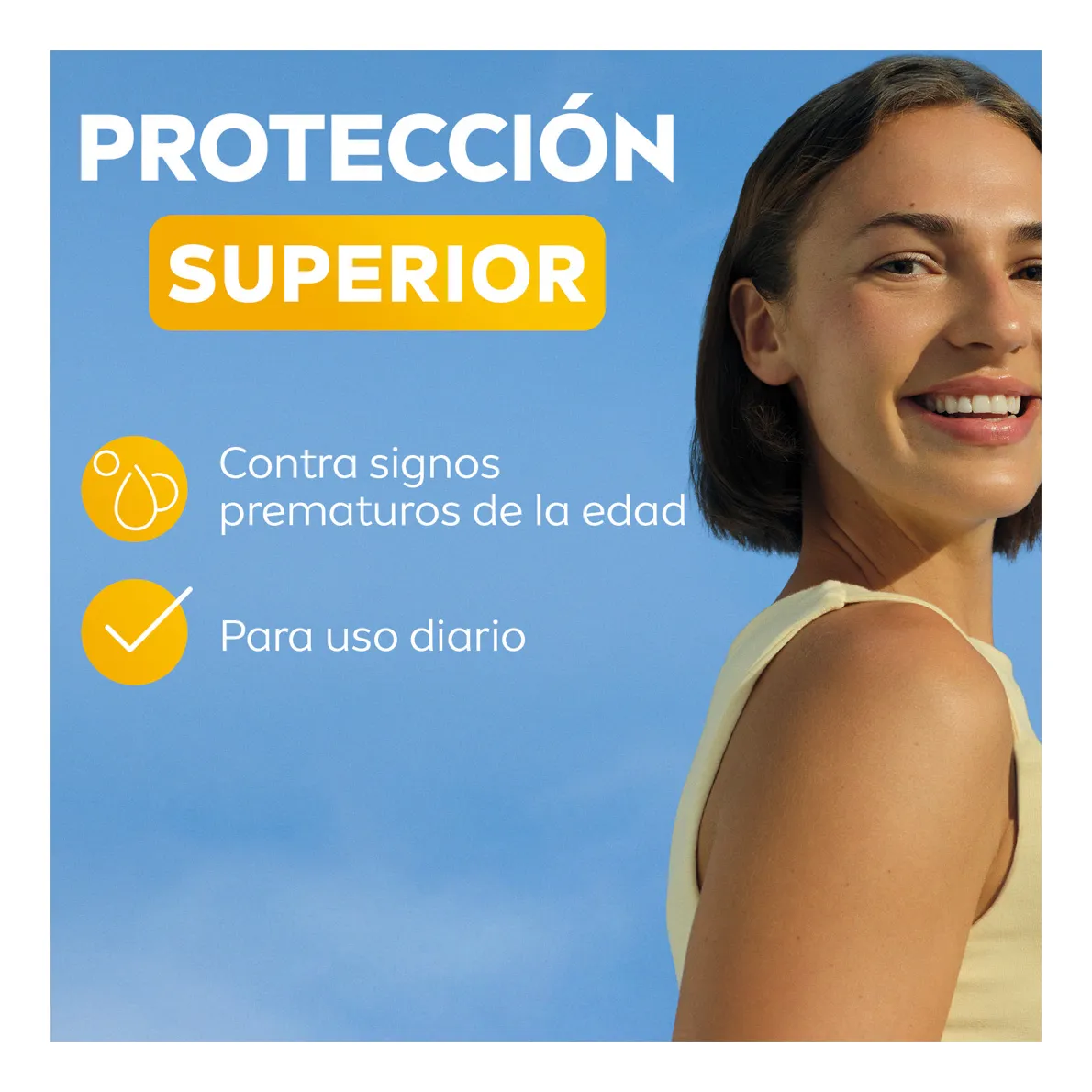 Protector Solar Facial NIVEA SUN Control Brillo