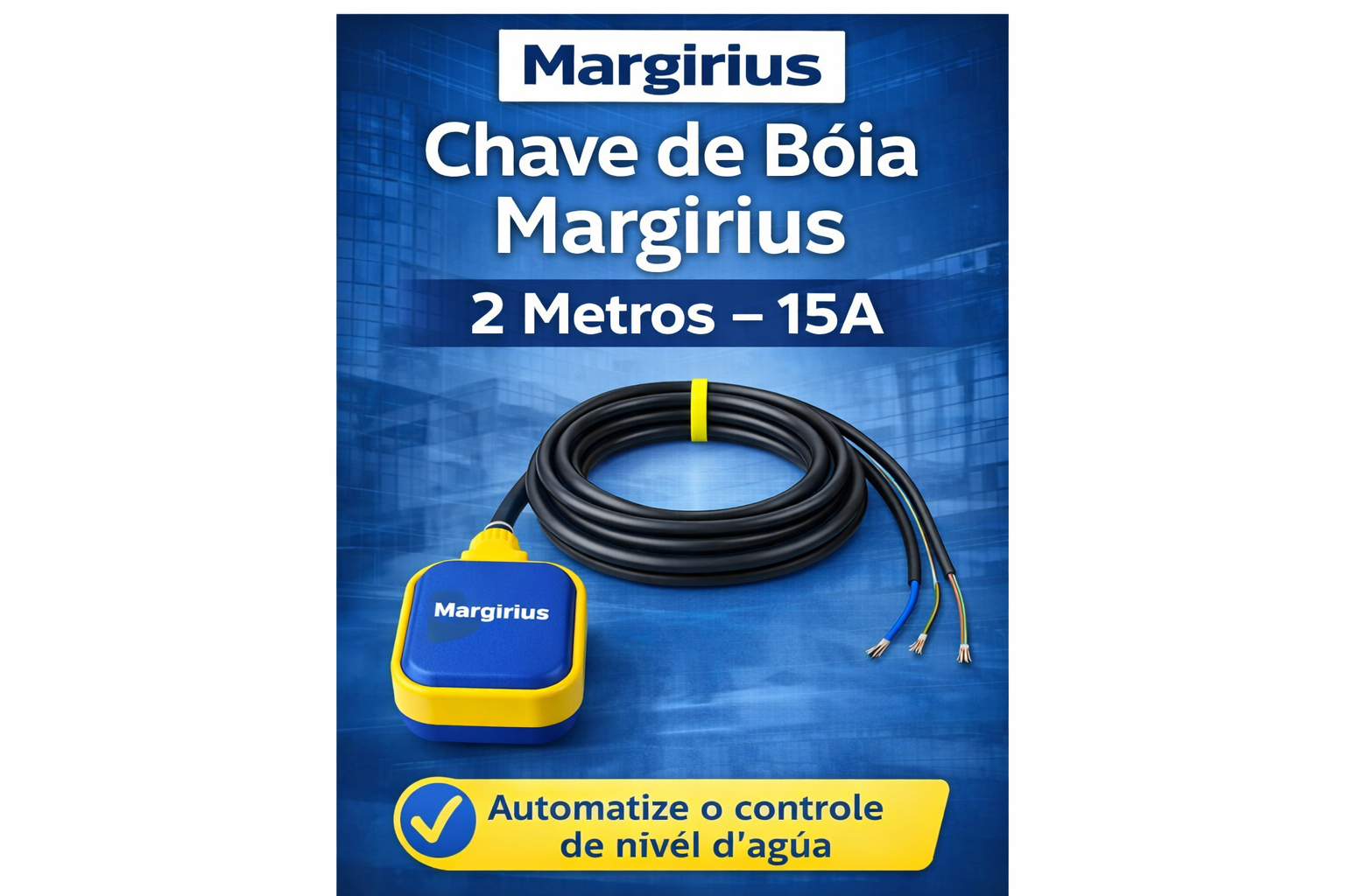 Chave de Boia Margirius 2 Metros