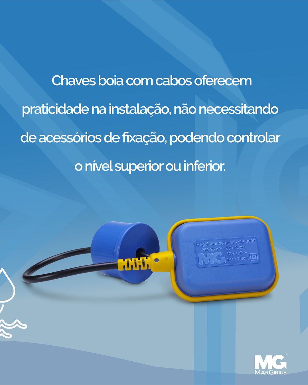 Chave de Boia Margirius 2 Metros