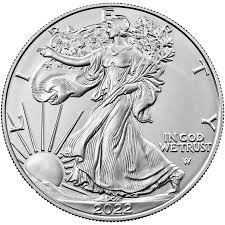 Moneda American Silver Eagle 2022 ley 999