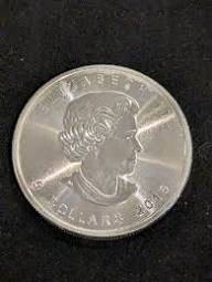 Moneda de Plata Maple Leaf 1 Oz