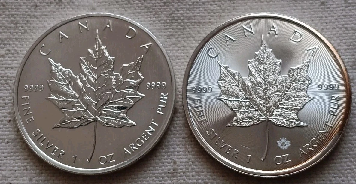 Moneda de Plata Maple Leaf 1 Oz