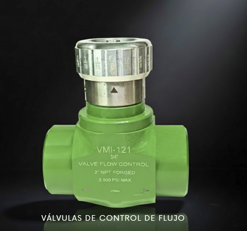 Válvula de Control de Flujo de Alta Presión 2” VMY- 121