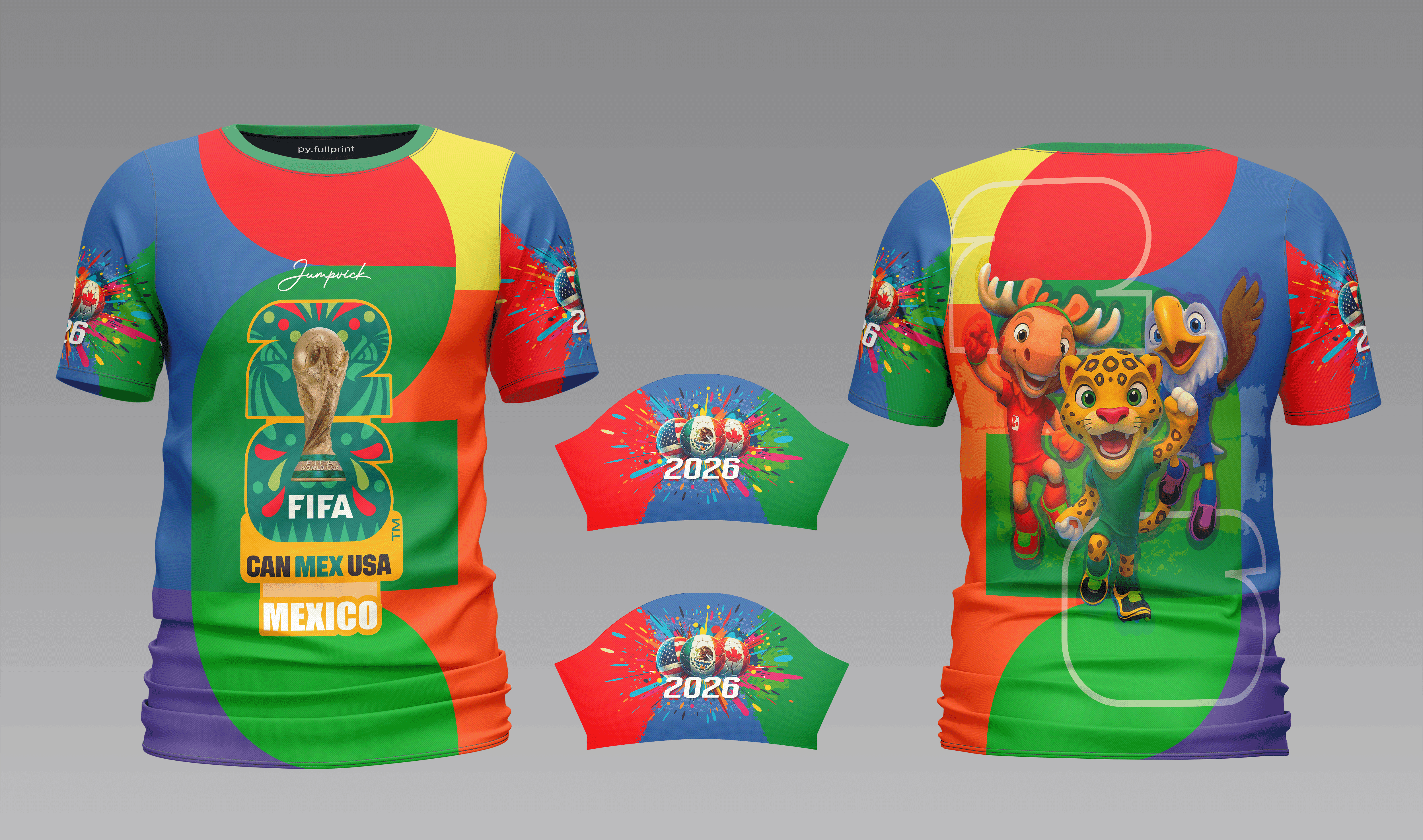 Playera JumpVick Mundial 2026 – Edición México