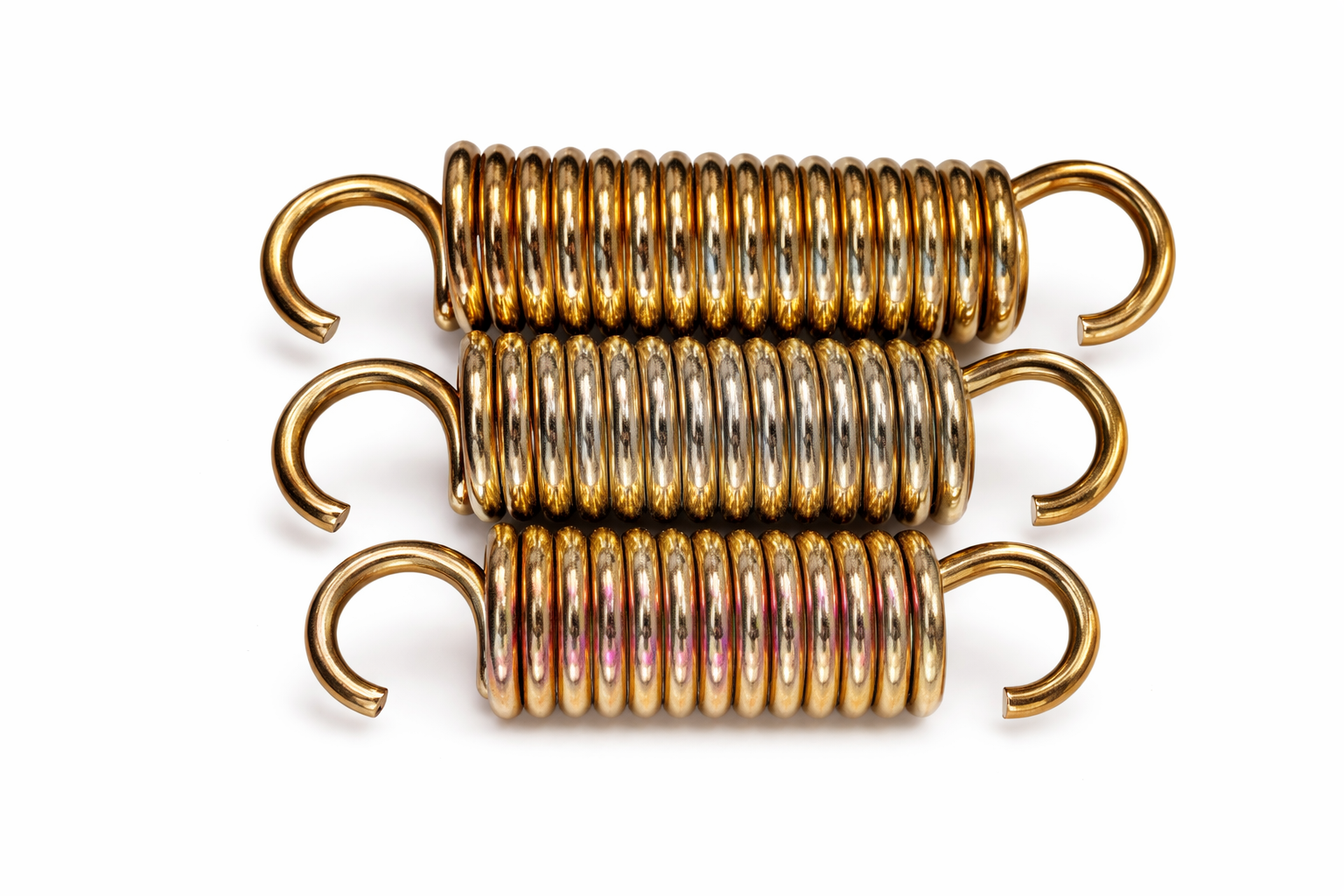 Resorte Tropicalizado Dorado para Trampolín – Alta Elasticidad